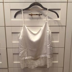 River Island white cami